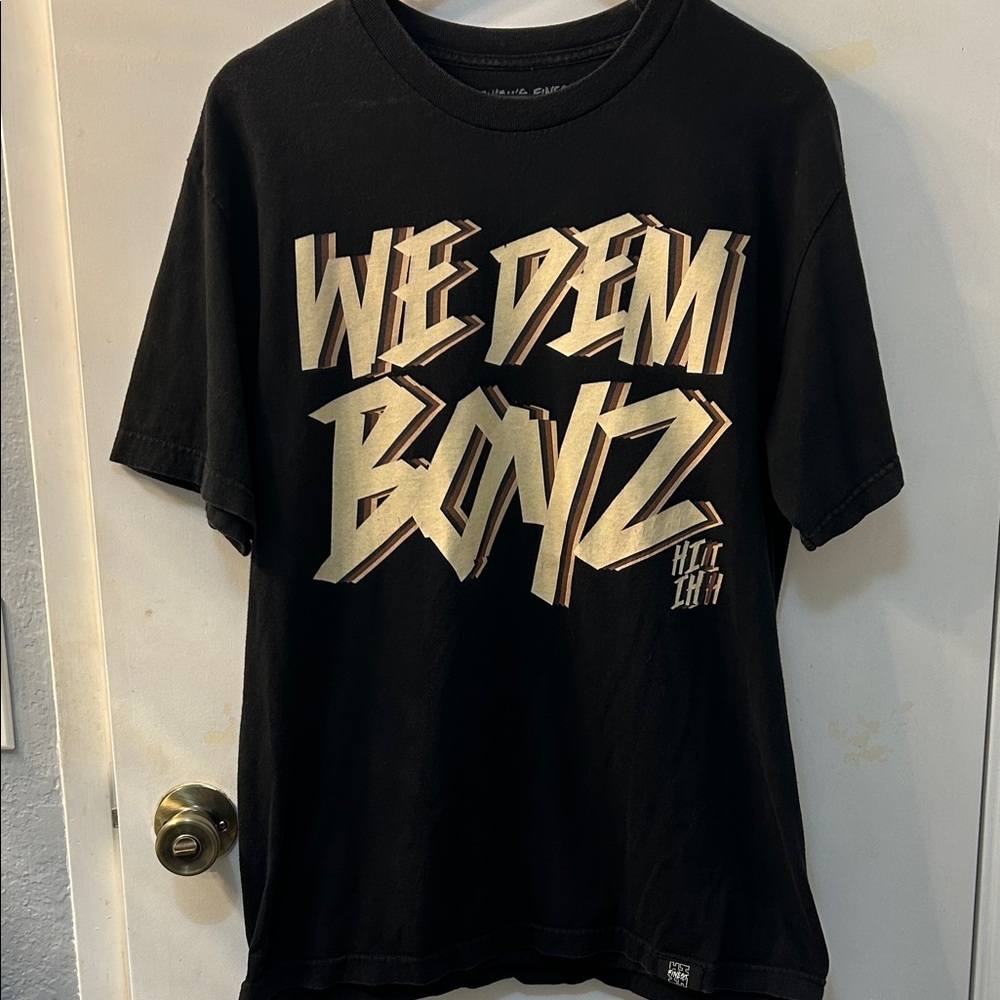 Hawaii's Finest Black Friday Line 2014 We Dem Boyz Bringing Dat Noise Tee, Sz L